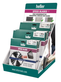 Heller Speed Blades Display